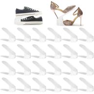 Risetex Shoe Slots Organizer 24 Pack Shoe Stackers for a Pair of Shoe