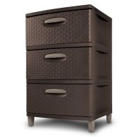 Sterilite 3 Weave Drawer Unit