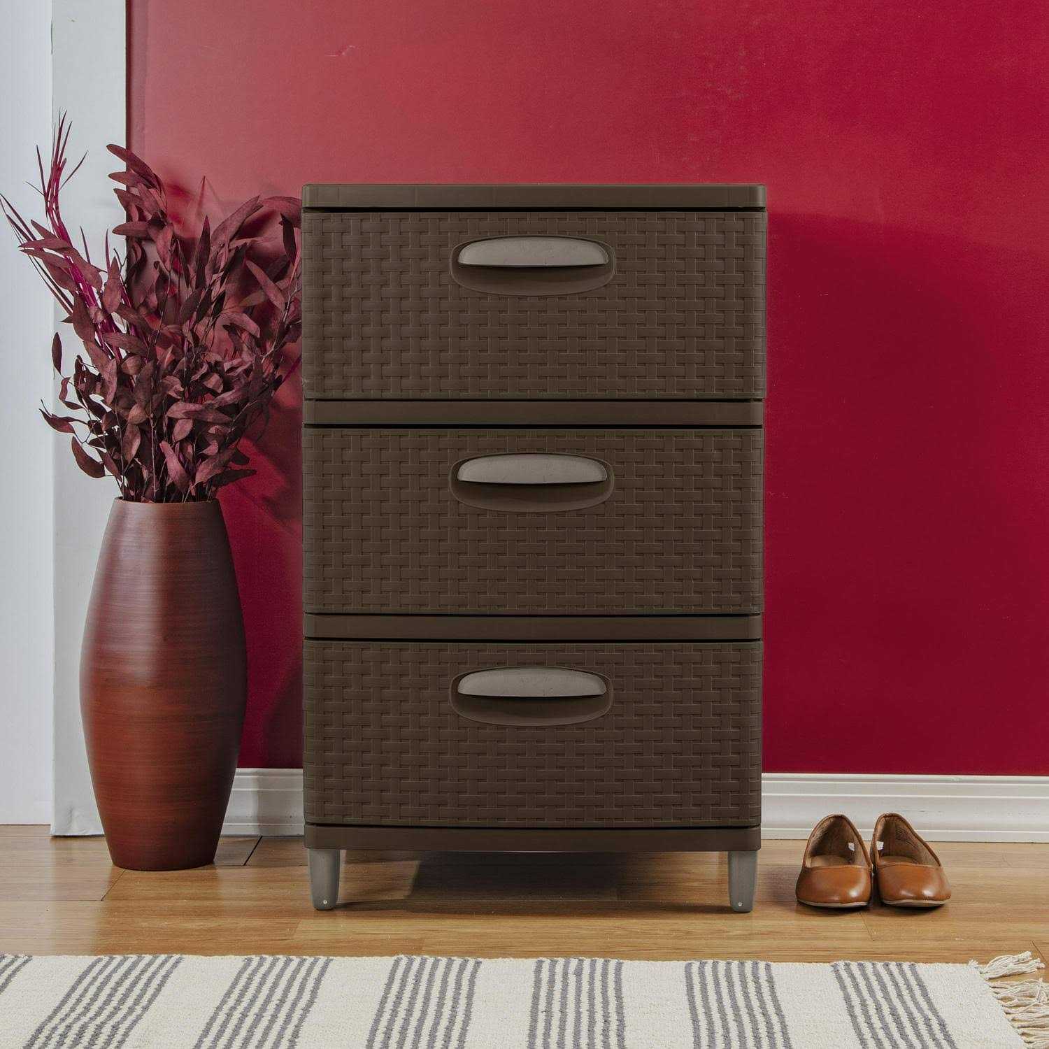 Sterilite 3 Weave Drawer Unit - Image 3