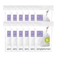 simplehuman Code G Custom Fit Liners Trash Bags