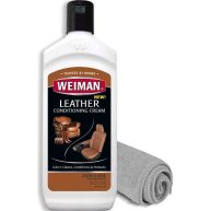 Weiman 3 in 1 Deep Leather Conditioner Cream Restores Leather Surfaces