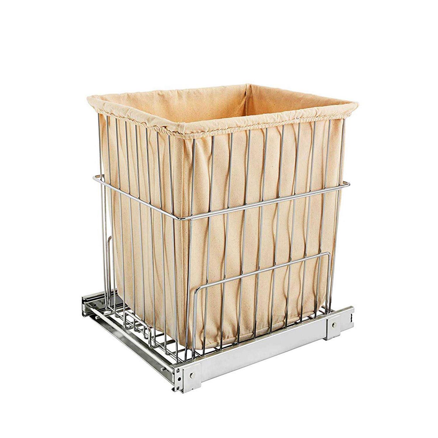 Rev-A-Shelf Pullout Wire Hamper HRV-1520 S CR - Image 5
