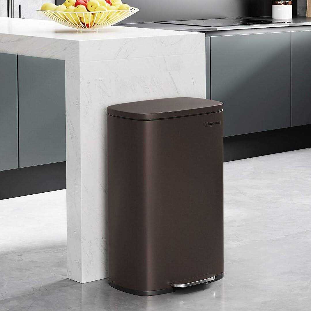 SONGMICS Kitchen Trash Garbage Can - Image 2