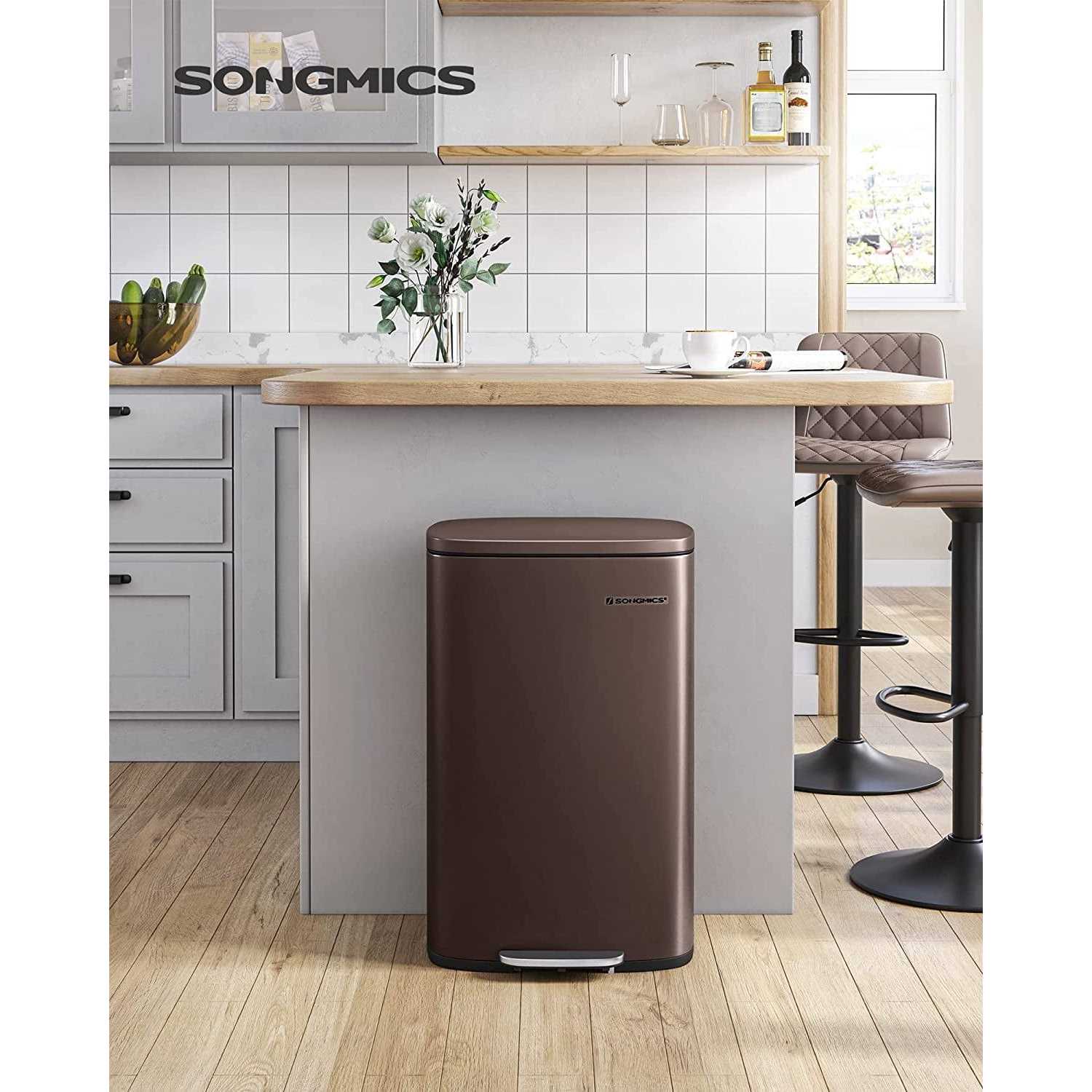 SONGMICS Kitchen Trash Garbage Can - Image 5