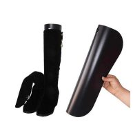 Upstore 2pairs Black Plastic Long Automatic Stand Support Shaper Shoe Trees Tall Short Boot Shaper Inserts Pads