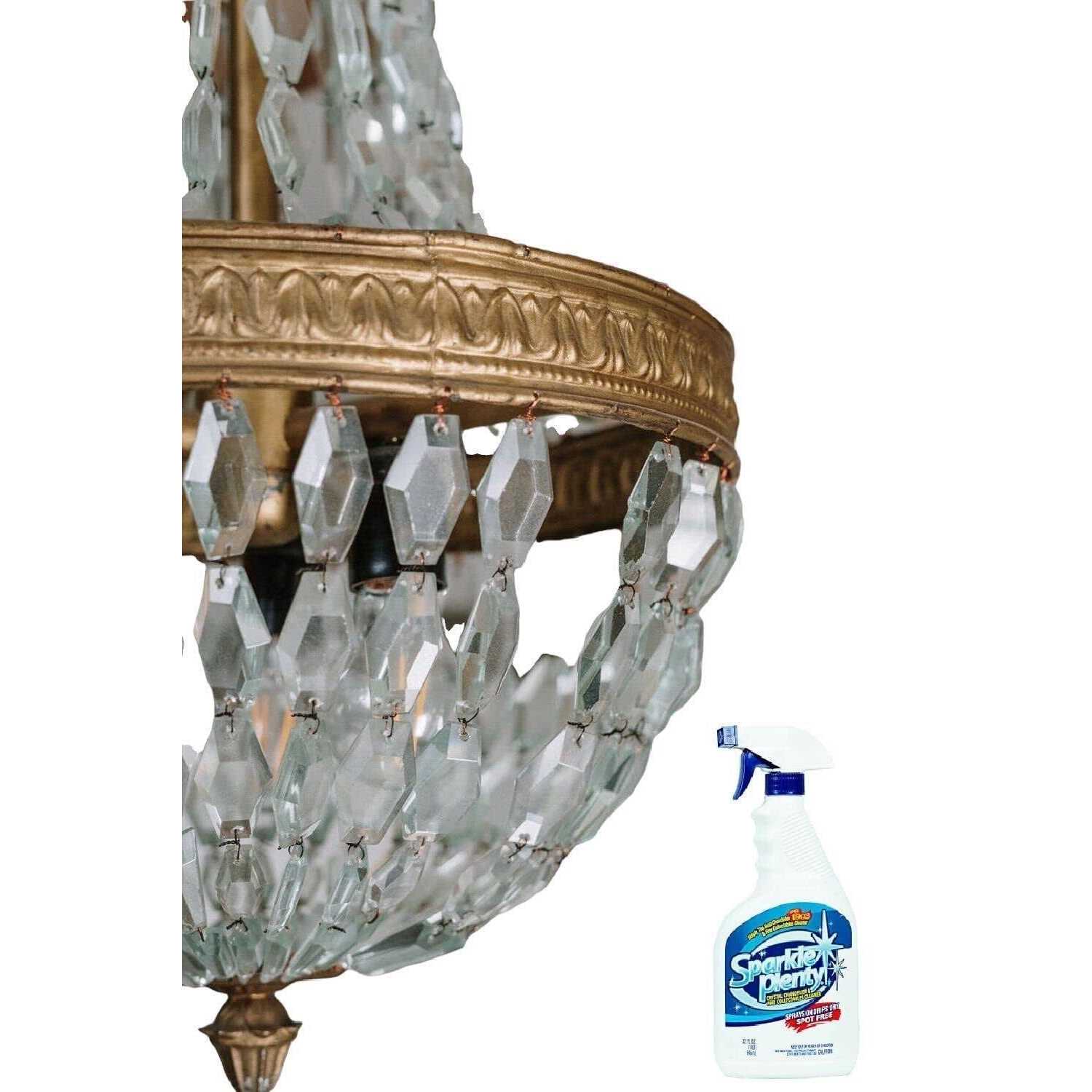 Sparkle Plenty Chandelier Crystal Cleaner 32oz Trigger Spray - Image 2