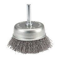 Warrior 3 in. Wire Cup Brush with 1/4 in. Shank
