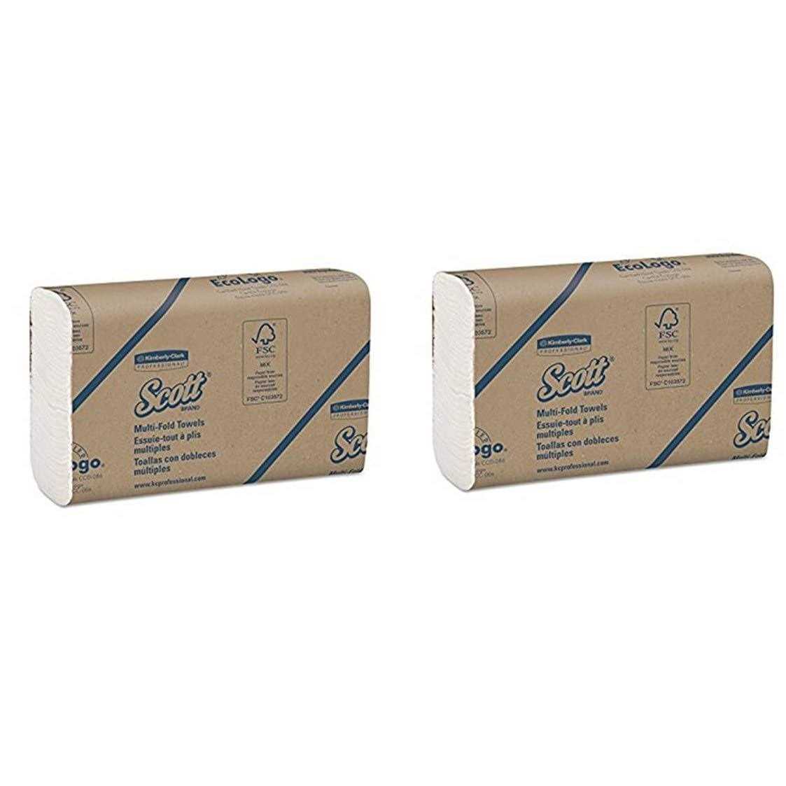 Scott 01801 Multi-Fold Paper Towel 9 X 9 Inch 250 Towels per Pack