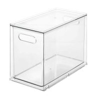 THE HOME EDIT Tall Stackable Drawer Clear 6-3/4 x 12-3/8 x 9-1/4 h