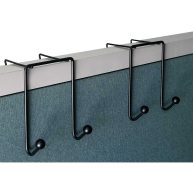 Tetra-teknica 3 Inch Space Addition Wire Double Hook for Partition Wall Cubicle Panel