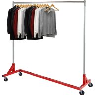Simple Houseware Commercial Z Base Garment Rack