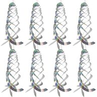 Sfcddtlg Bird Spiral Reflectors-15.8 Inch Hanging Reflective Device Birds