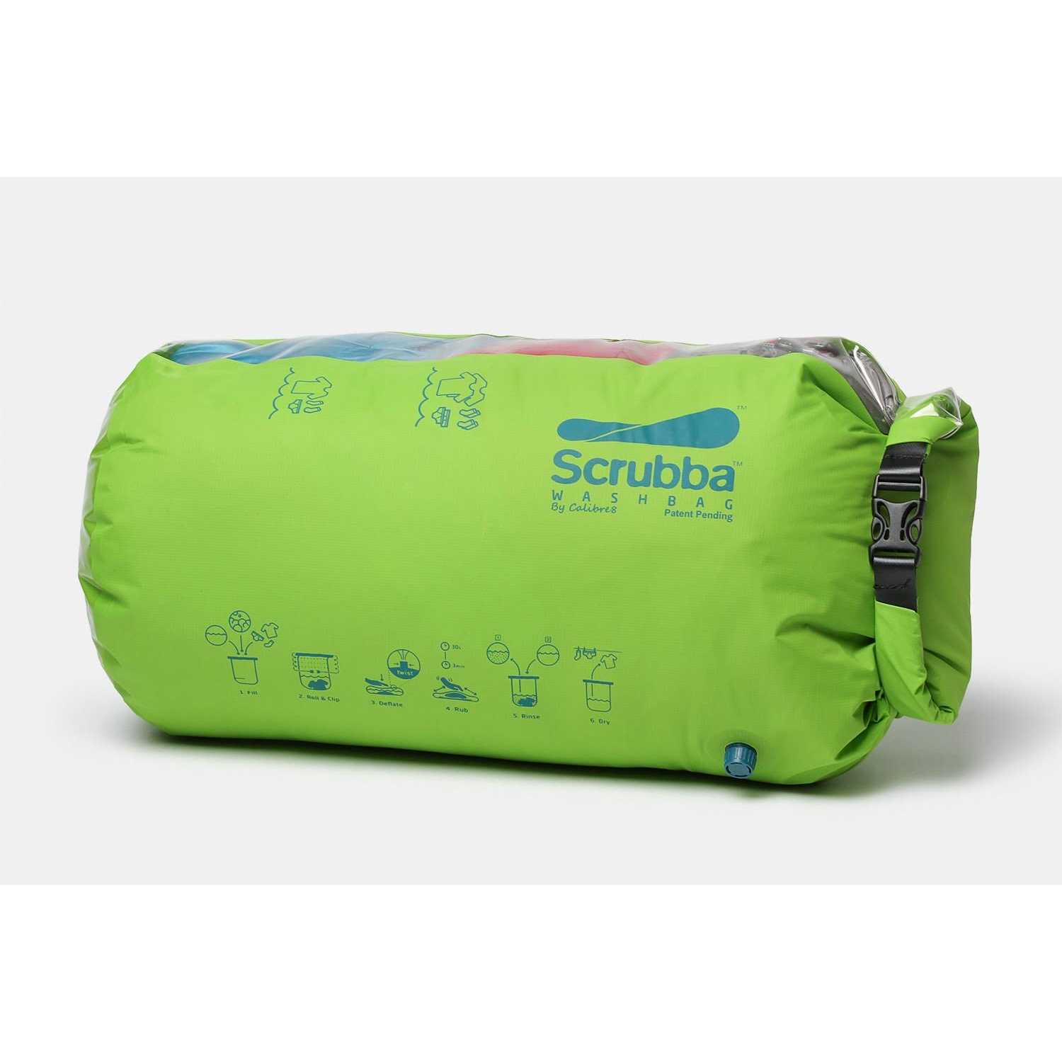 Scrubba Portable Wash Bag Foldable Hand Washing Machine for Hotel and Travel - Image 3