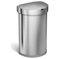 simplehuman 45 Liter Semi-Round Automatic Sensor Trash Can