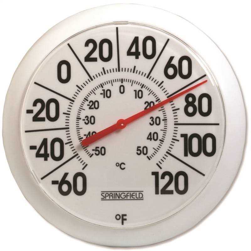 Taylor Dial Thermometer Plastic White - Image 4
