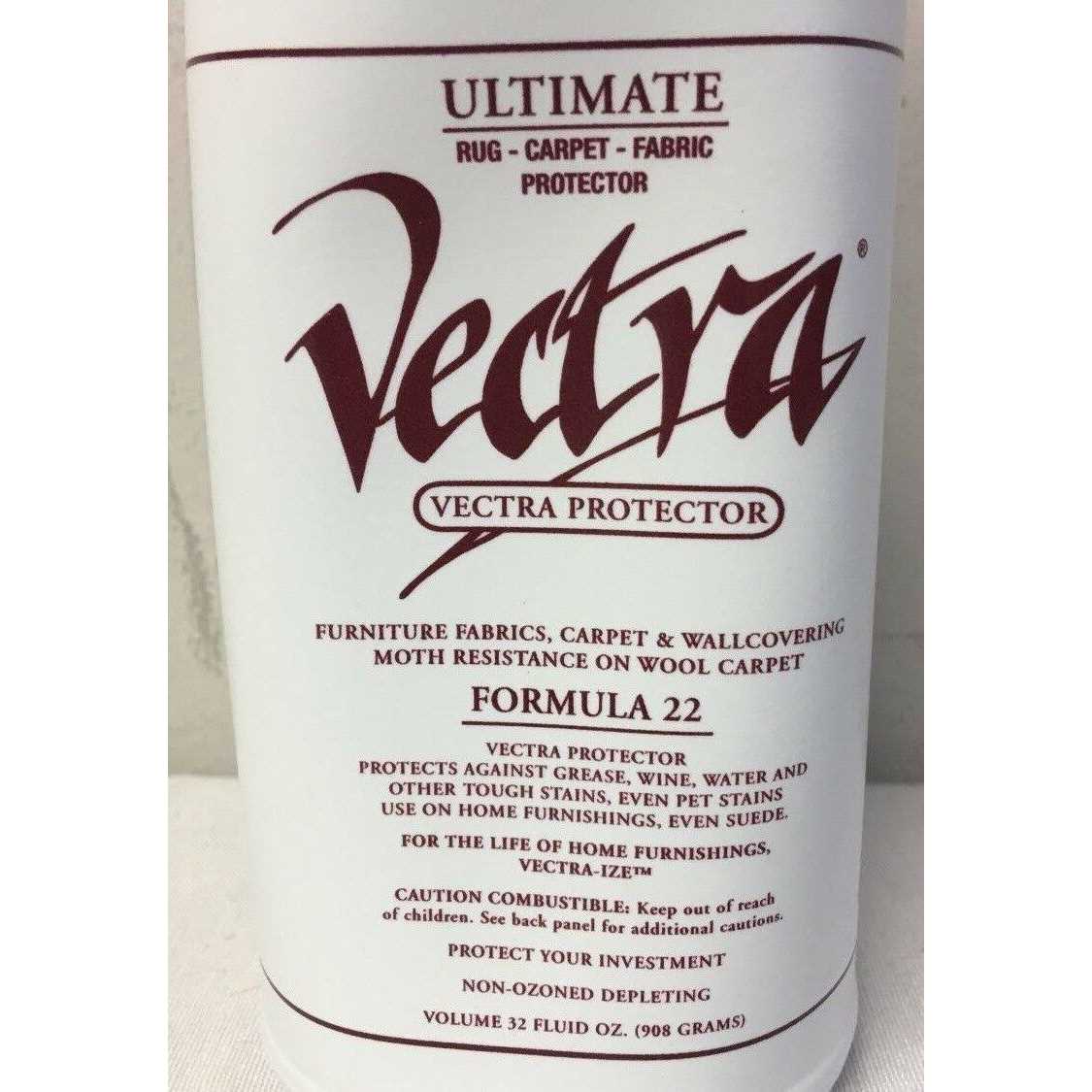 Vectra 32 Furniture, Carpet And Fabric Protector Spray - Image 2
