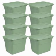 Sterilite Stackable Storage Tote Container