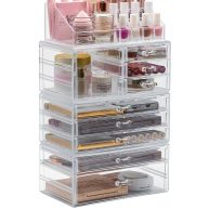 Sorbus Makeup and Jewelry Storage Case Display Organizer