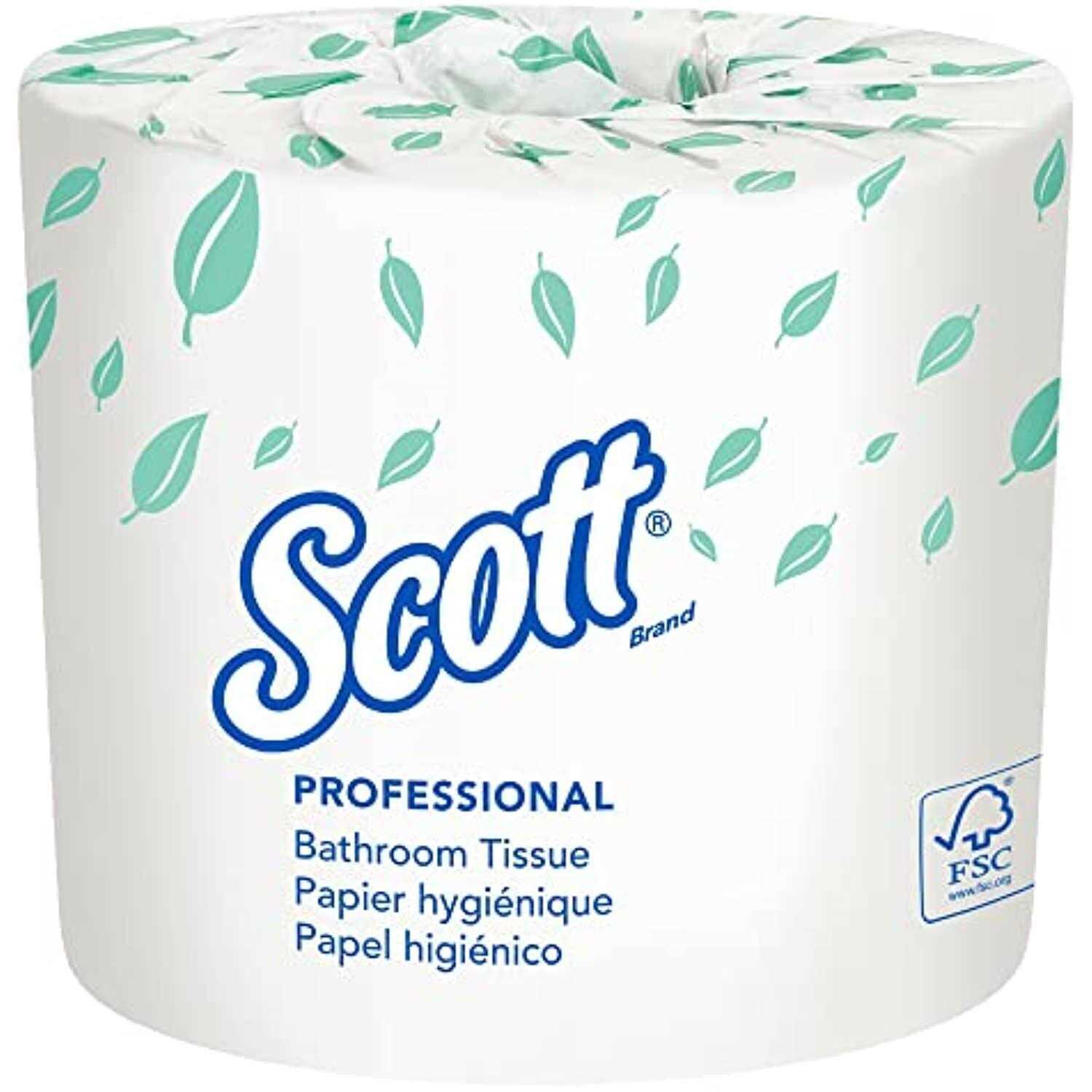 Scott Standard Roll Bathroom Tissue