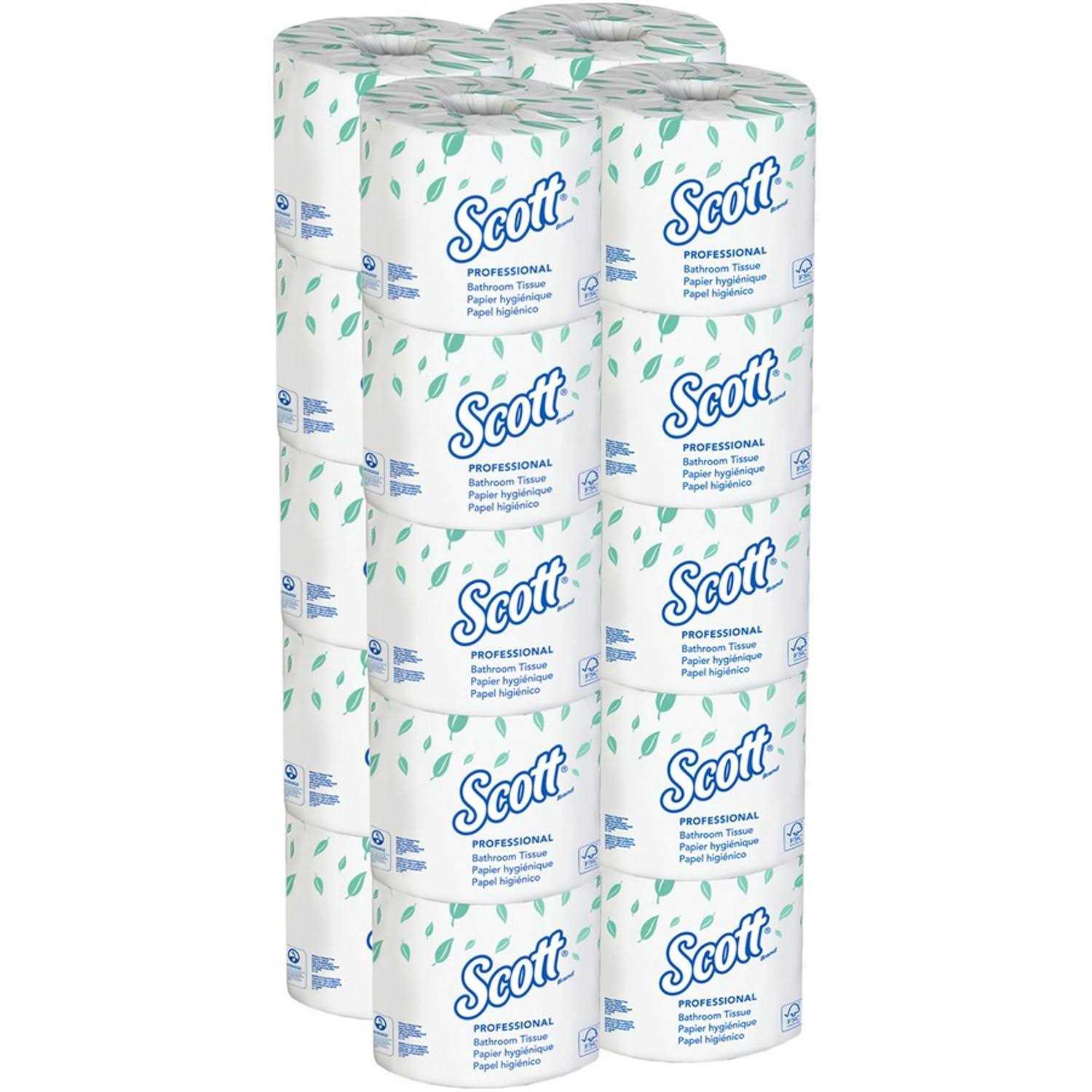 Scott Standard Roll Bathroom Tissue - Image 4