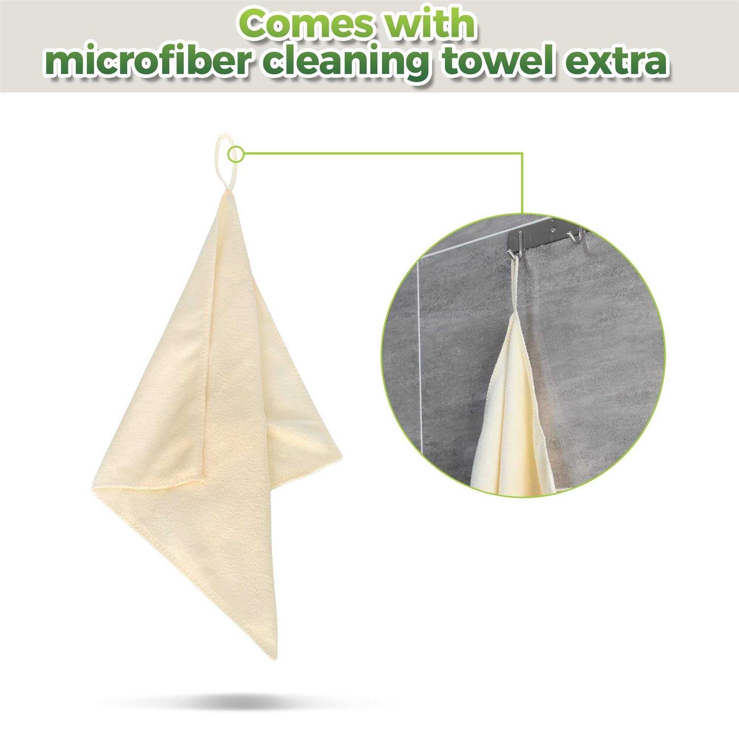 Storage Standard Cleaning Caddy Organizer with Handle Large Caddy Bag for House & Bathroom Cleaning Supplies - Image 2