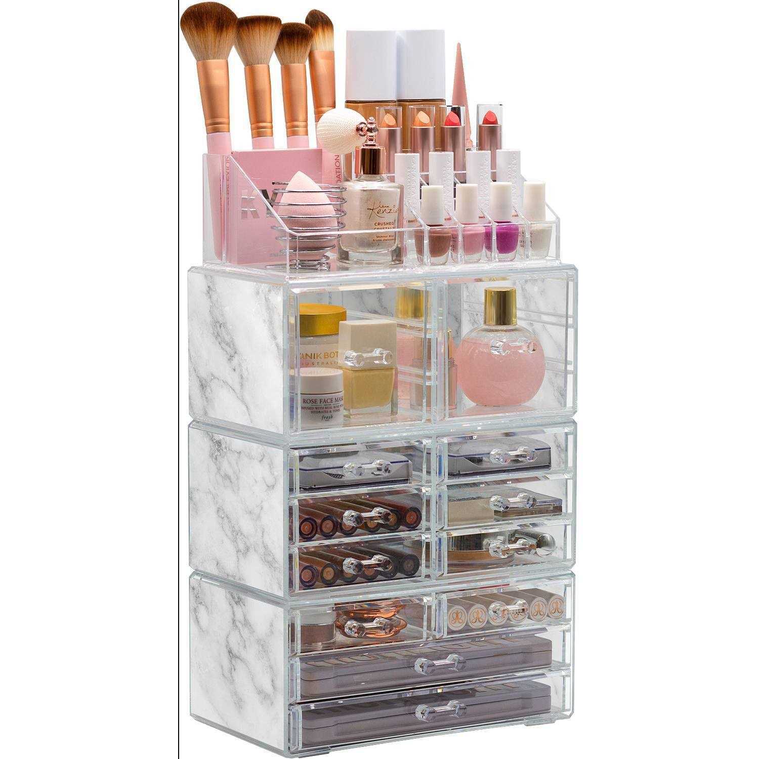 Sorbus Makeup and Jewelry Storage Set