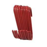 UI PRO TOOLS Set of 10 pc S Shape Utility Hook Set, Vinyl Coated or Chromed Wire