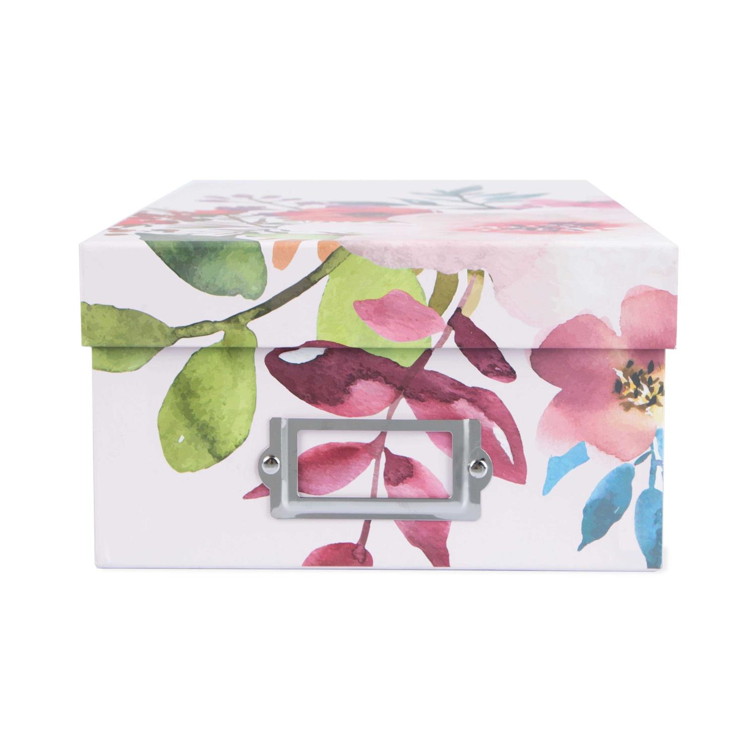 Simply Tidy Floral Photo Box