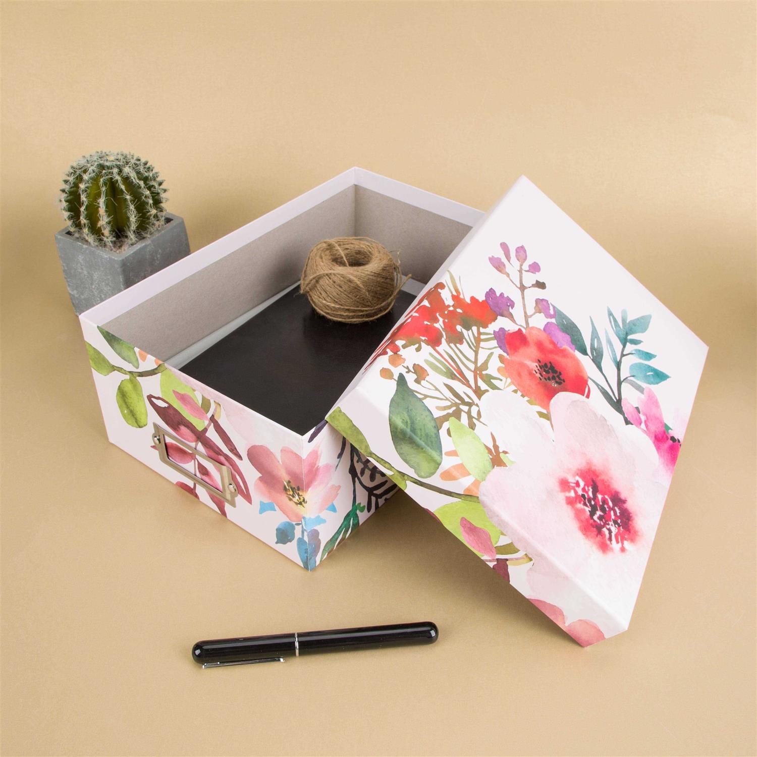 Simply Tidy Floral Photo Box - Image 2