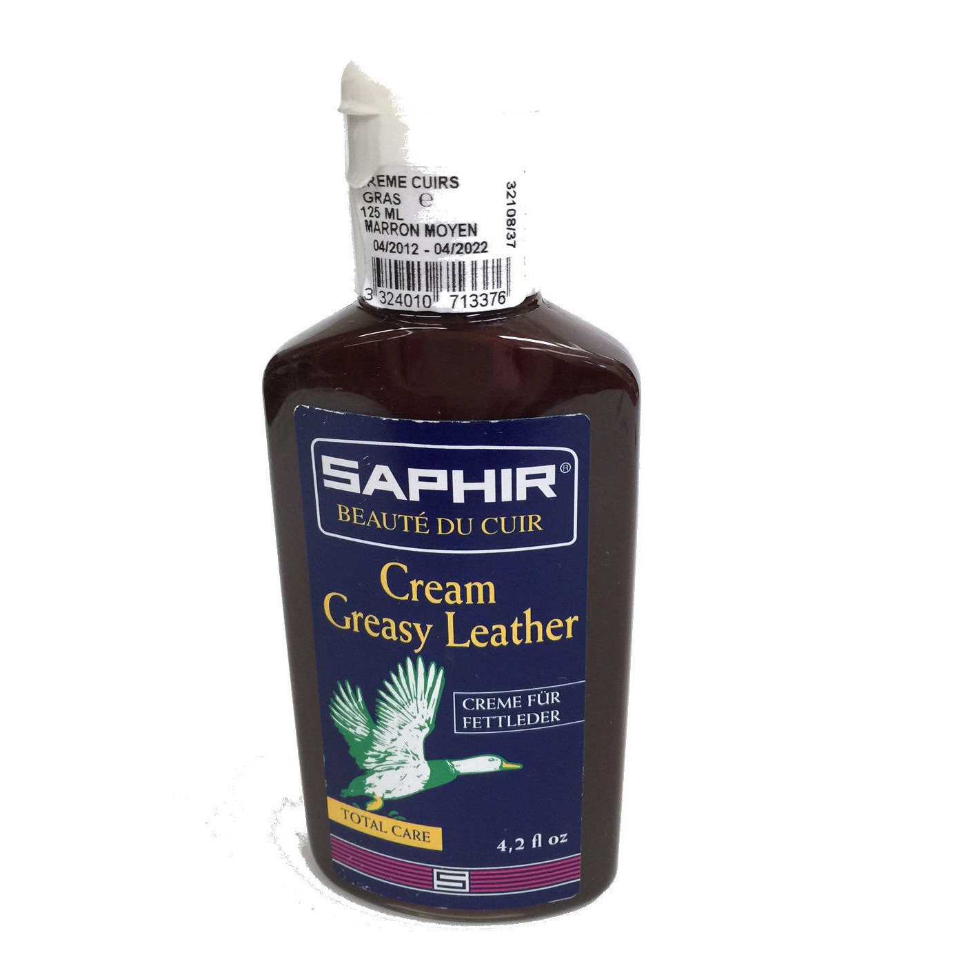 Saphir Oiled Leather Cream 125ml - Image 3