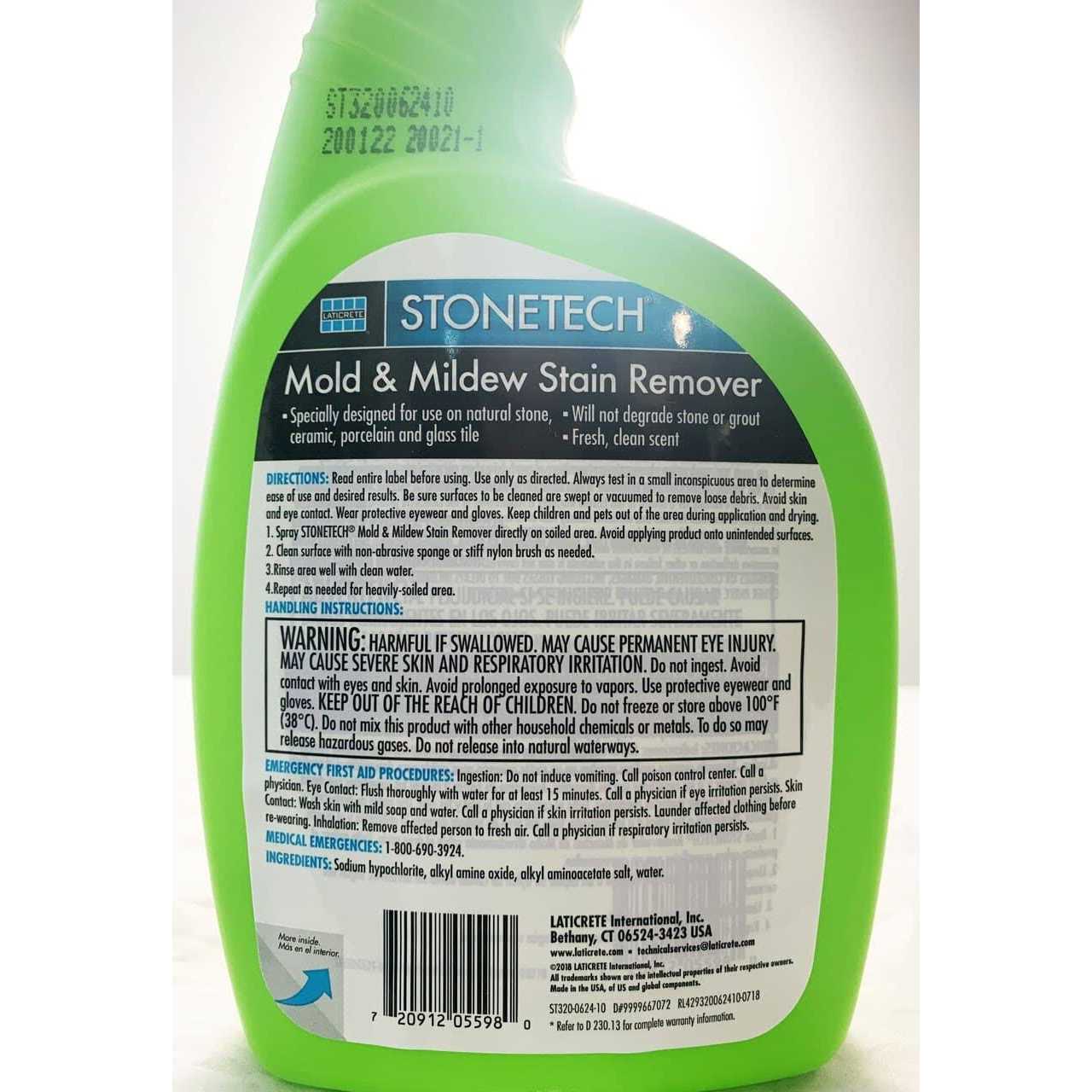 Stonetech Mold & Mildew Stain Remover - Image 2