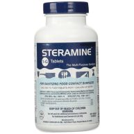 Steramine Quaternary Sanitizing Tablets