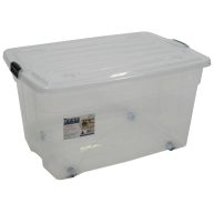 Taurus 16 Gallon Rolling Bin Storage Organizer