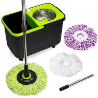 Simpli-magic 79117 Spin Mop Cleaning Kit with Refills