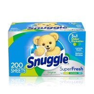 Snuggle Plus SuperFresh Original Fabric Softener Dryer Sheets