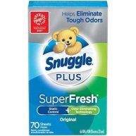 Snuggle Plus SuperFresh Original Fabric Softener Dryer Sheets