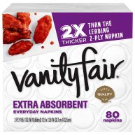Vanity Fair Extra Absorbent Napkins