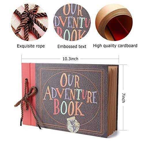 Vienrose Our Adventure Book Scrapbook Photo Album Up Movie Scrap Book DIY - Image 5