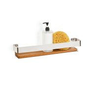 Seachrome Floating Rectangular Shower Shelf with Rail in