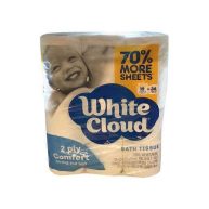White Cloud 2-Ply Comfort Toilet Paper