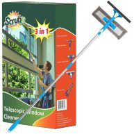 Scrubit Extendable Squeegee Window Cleaner