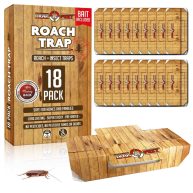 Roach Traps Indoor Sticky Glue Traps for Roaches Bug Traps with Roach Bait Traps