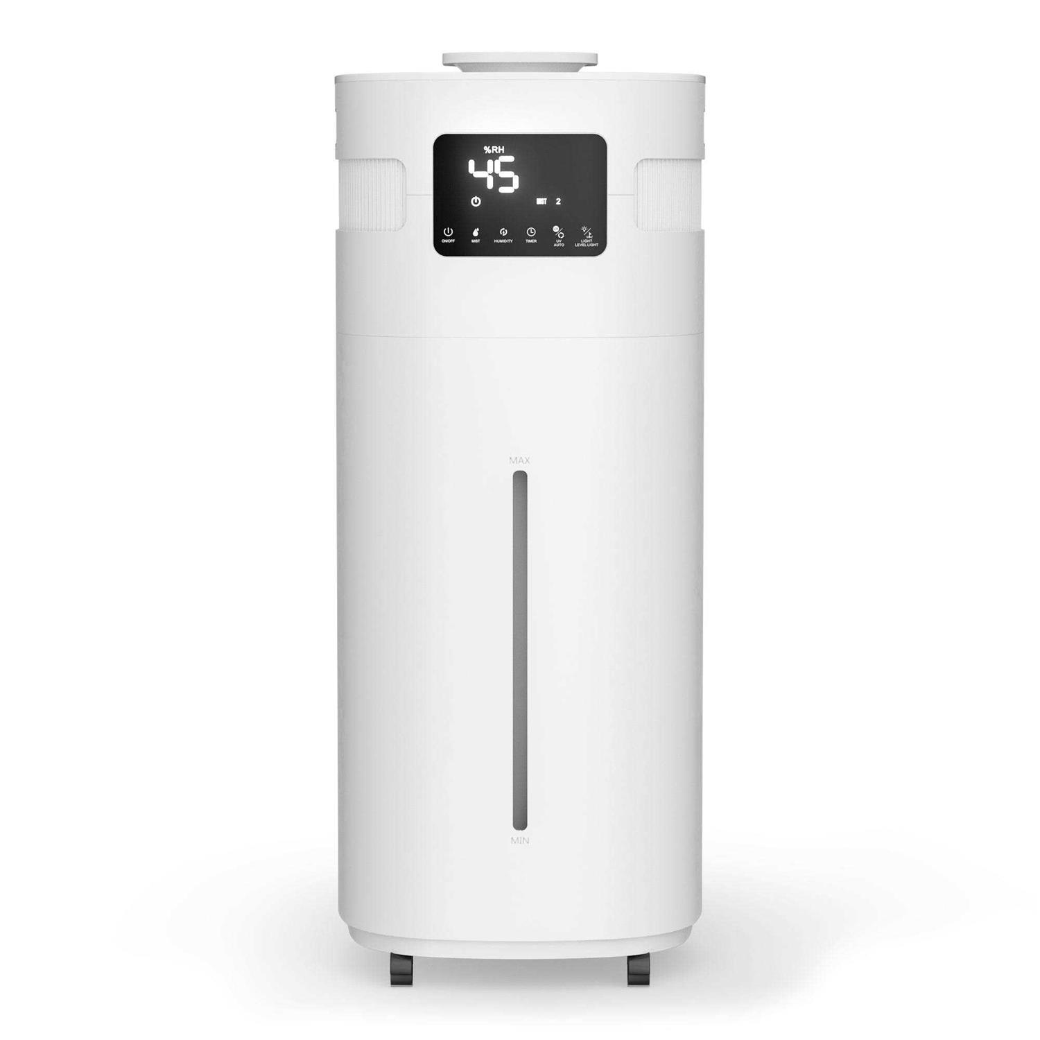 TURBRO Commercial Humidifier 5.3Gal/20L Ultrasonic Air Vaporizer for Large Rooms up to 2000 Sq Ft