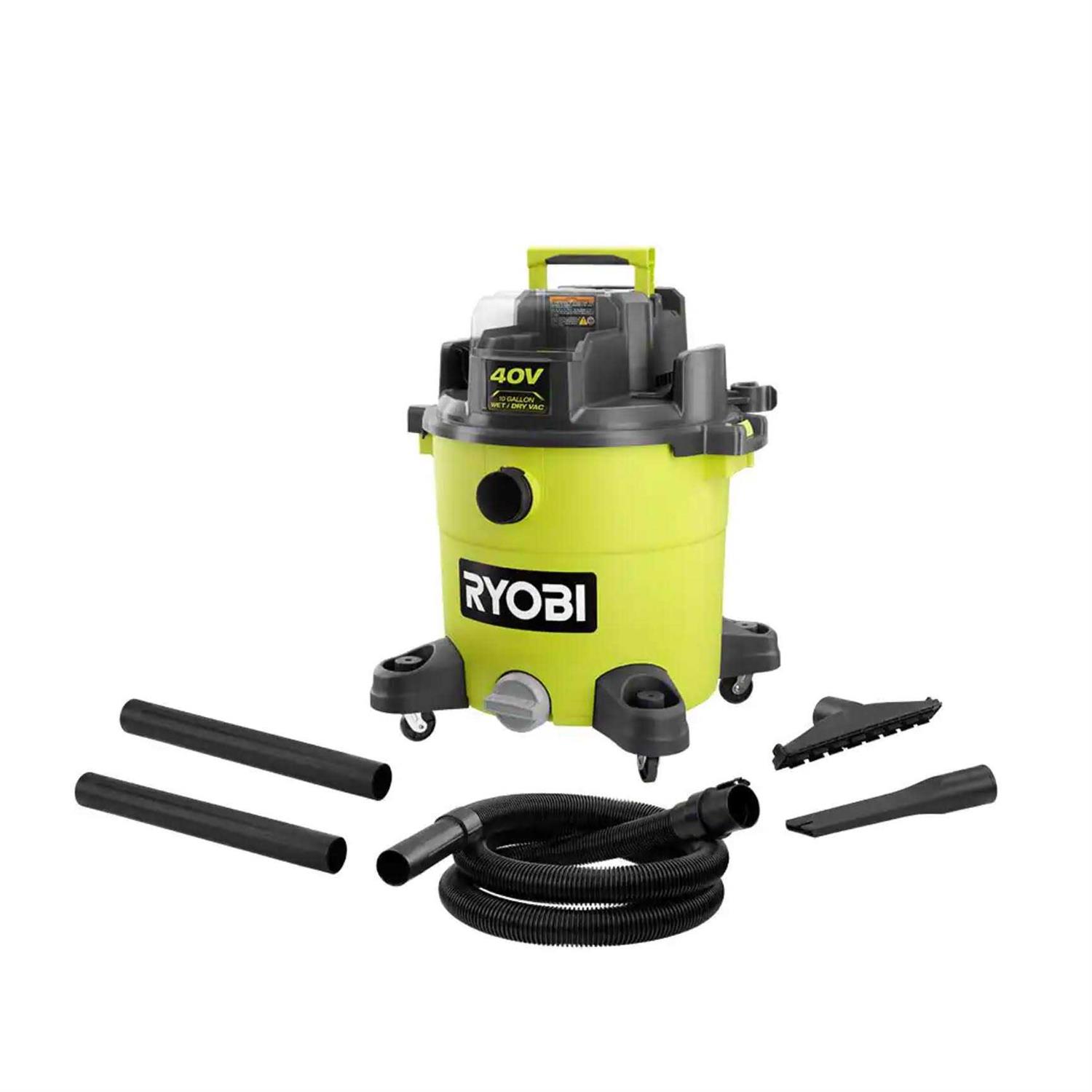 RYOBI 40V 10 Gal. Cordless Wet/Dry Vacuum