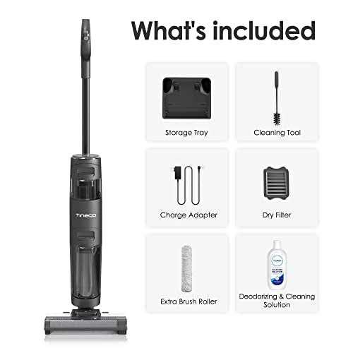 Tineco Floor One S3 Cordless Hardwood Floors Cleaner Lightweight Wet Dry Vacuum Cleaners for Multi-Surface Cleaning with Smart Control System - Image 2