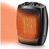 TRUSTECH Space Heater 1500w Ceramic Desk Space Heaters For Indoor Use