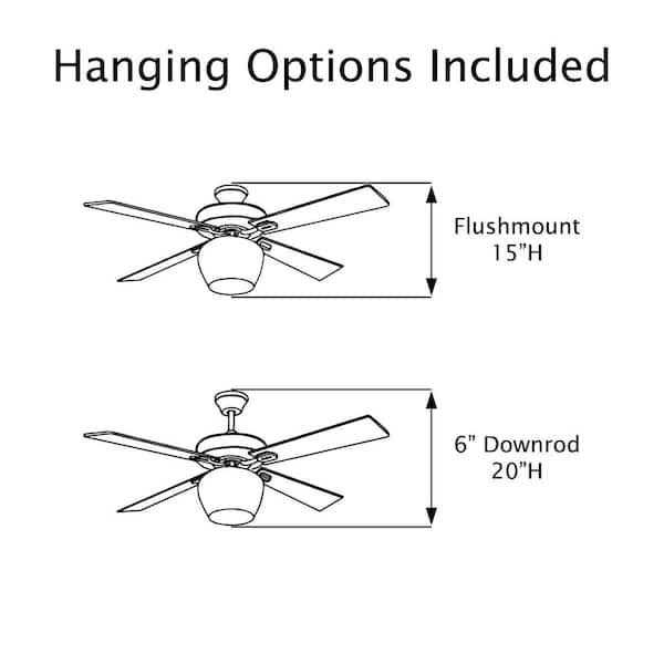 River of Goods Gretta 52 in. Nickel Cage Industrial-Style Ceiling Fan with Light - Image 4