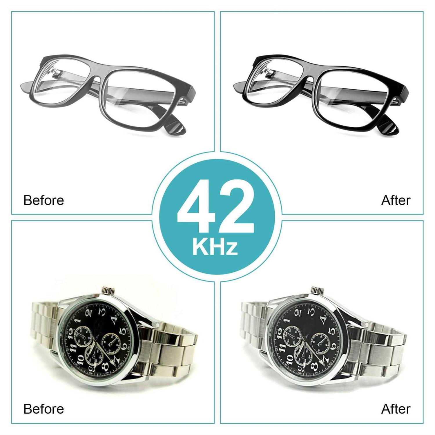 Ukoke Professional Ultrasonic Jewelry Cleaner with Timer Portable Cleaning Machine uuc06s - Image 2