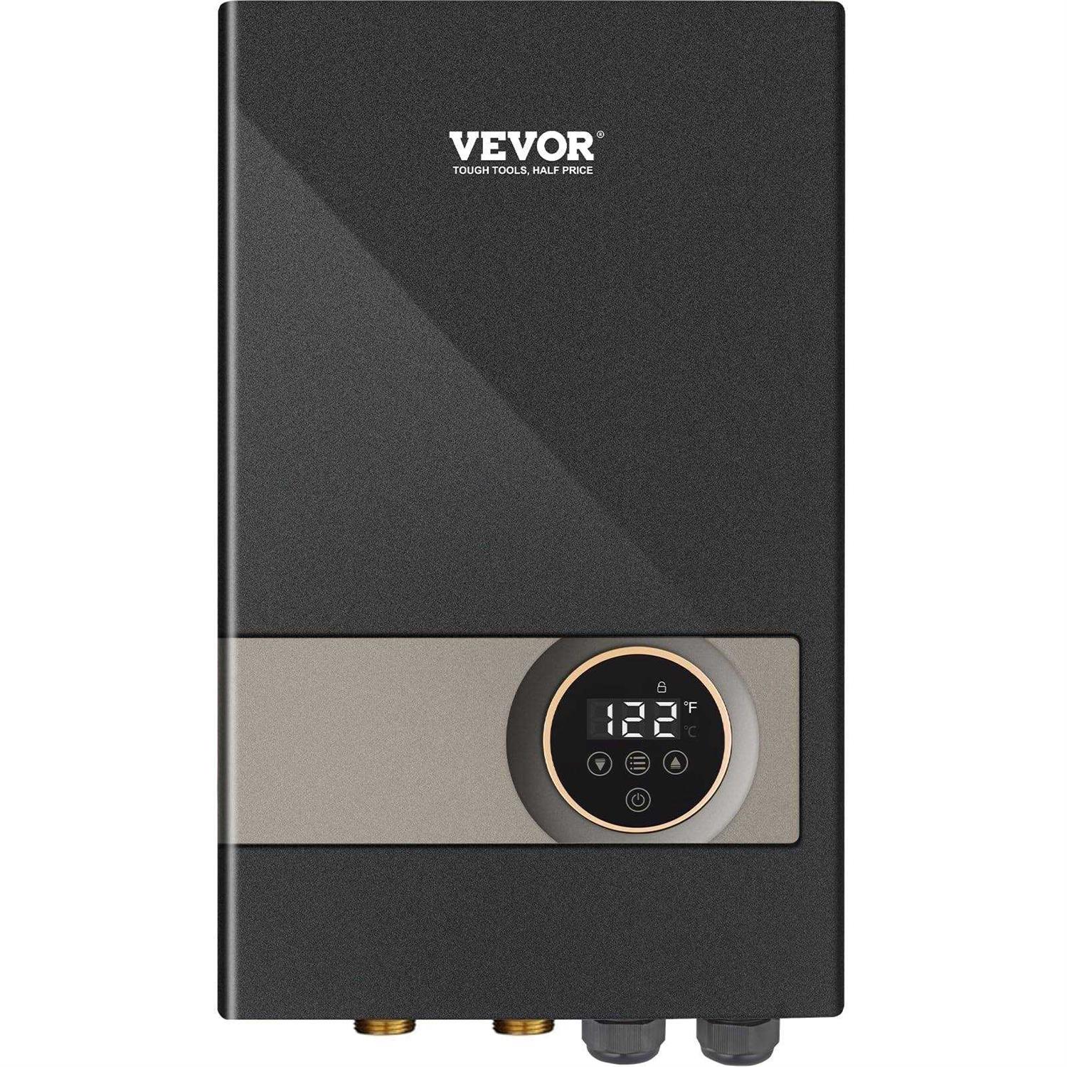VEVOR Electric Tankless Water Heater Instant Hot Water Heater