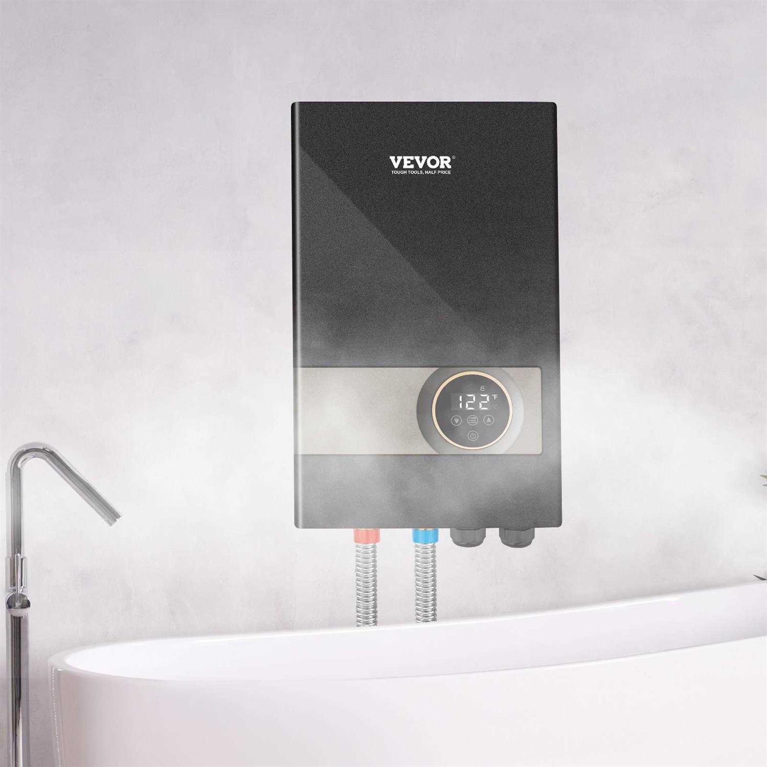 VEVOR Electric Tankless Water Heater Instant Hot Water Heater - Image 5